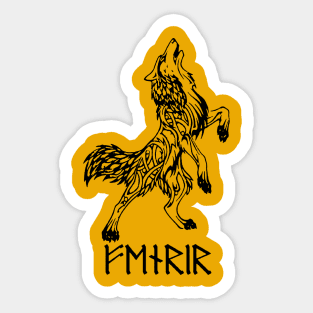 FENRIR LOKI'S SON Batle Sticker